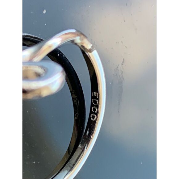Vintage EDCO of California Stamped Spirit Ring Size 6 1/2 - Picture 3 of 4